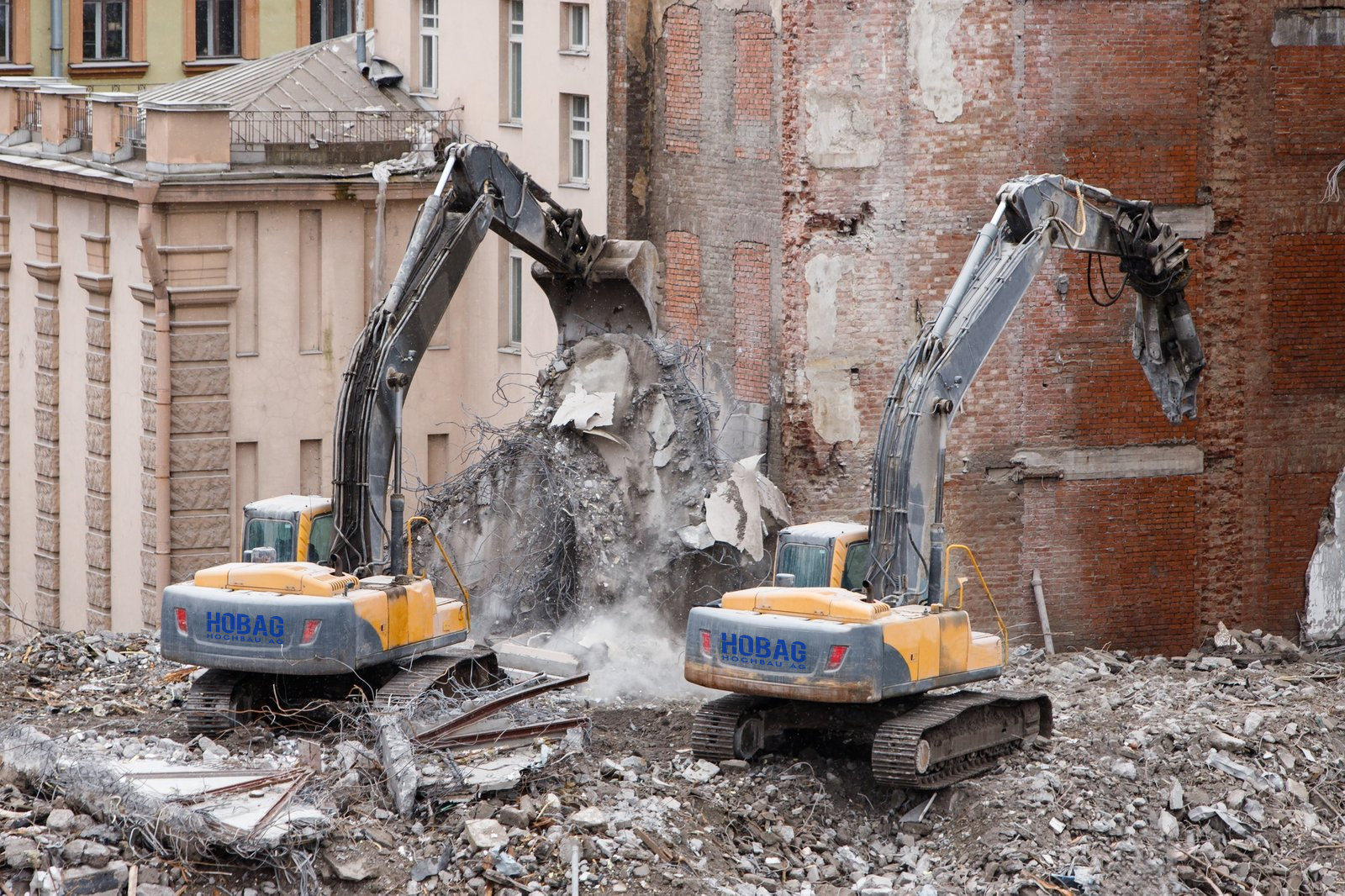 Bauen im Bestand – Rückbau- und Sanierungsarbeiten